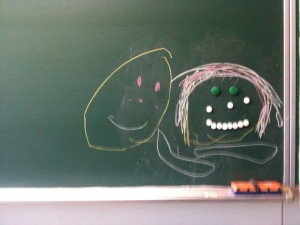 ウサコ画伯(黒板編) ウサコ画伯(黒板編)